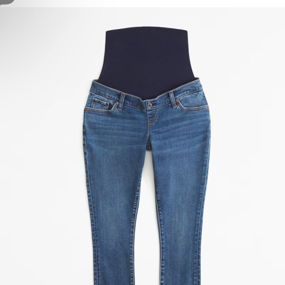 NWT, Abercrombie Women's Maternity Super Skinny Ankle Jean, 27